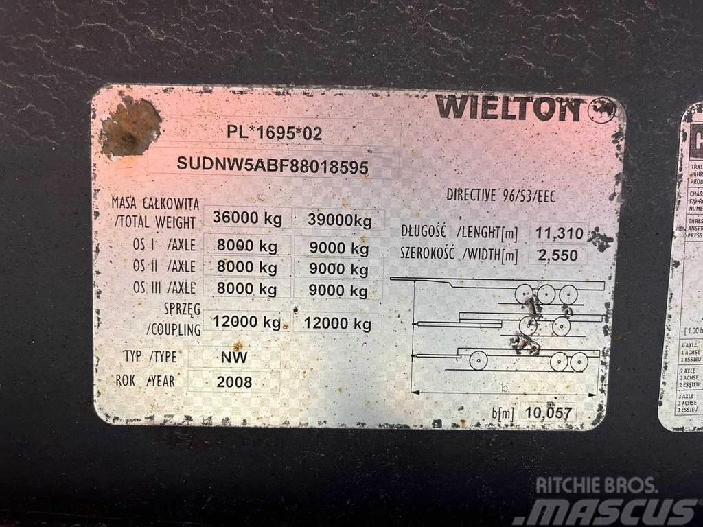 Wielton NW 48 A BOX L=10132 mm / 48 m3 Напівпричепи-самоскиди