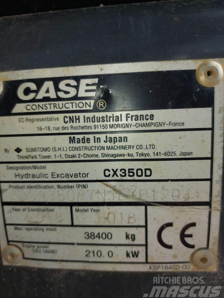 CASE CX 350 D Гусеничні екскаватори