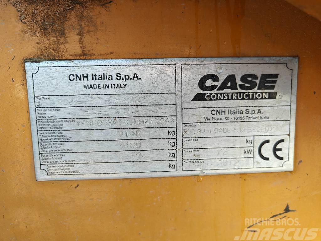 CASE 580 T Екскаватори-навантажувачі