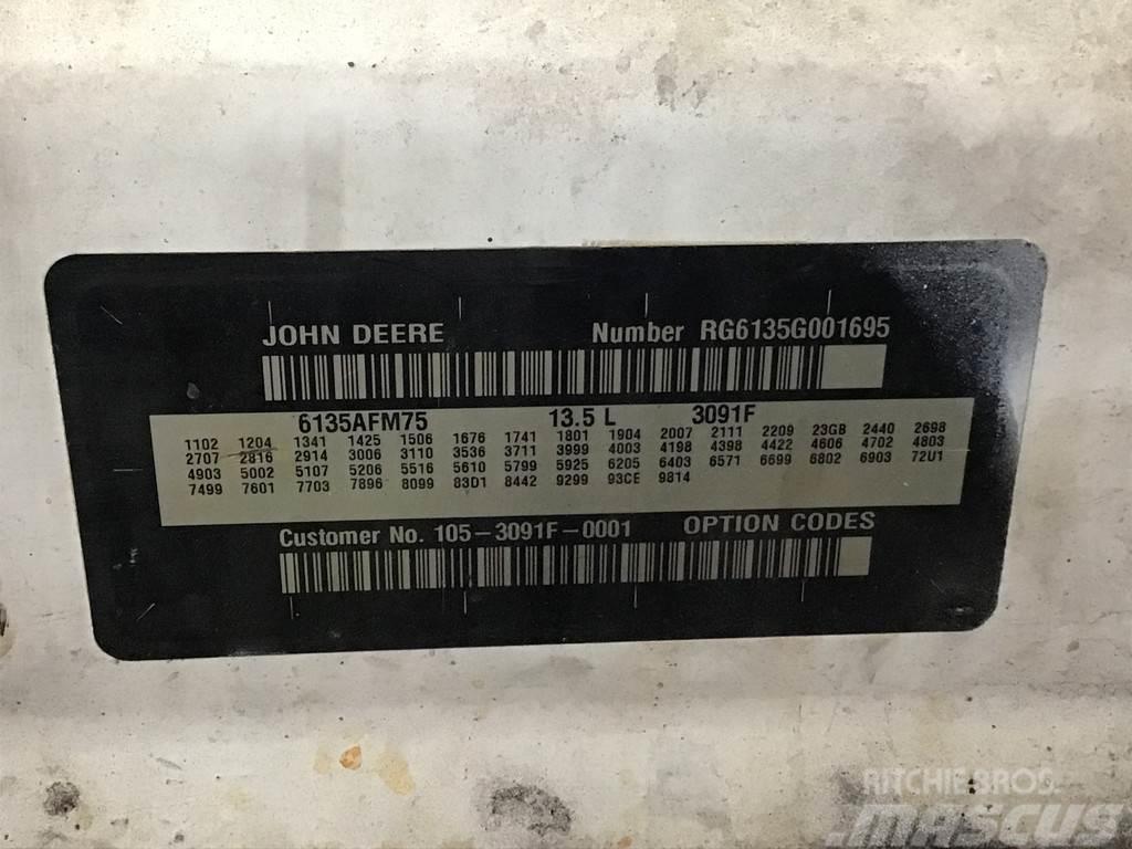 John Deere 6135AFM75 FOR PARTS Двигуни