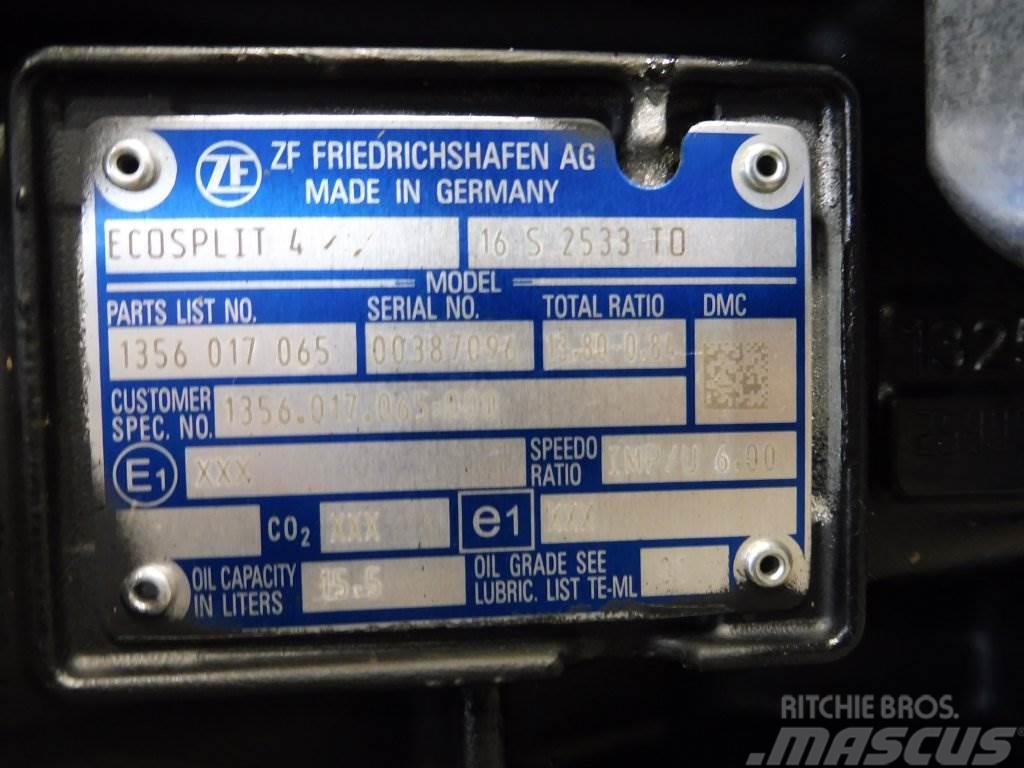 ZF 16S2533TO Коробки передач