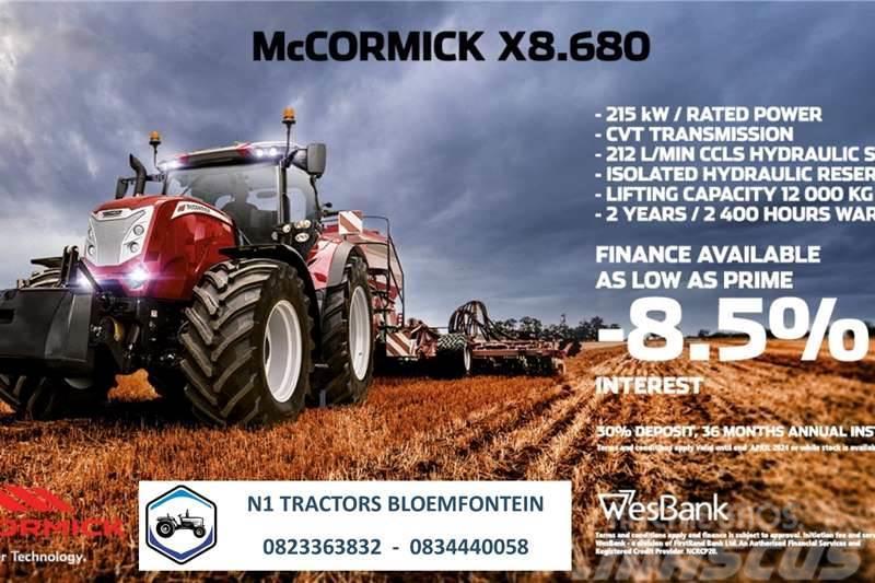 McCormick PROMO - McCormick X8.680 (215kW) Трактори