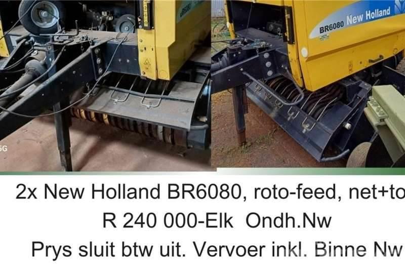 New Holland BR6080 - roto feed - net and twine Вантажівки / спеціальні