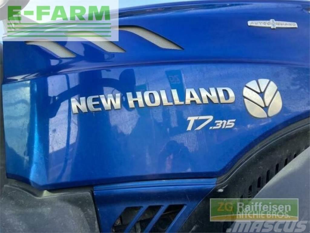 New Holland t 7.315 hd Трактори