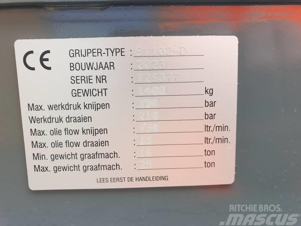Zijtveld S1102-D sorting grapple cw40 Грейфери