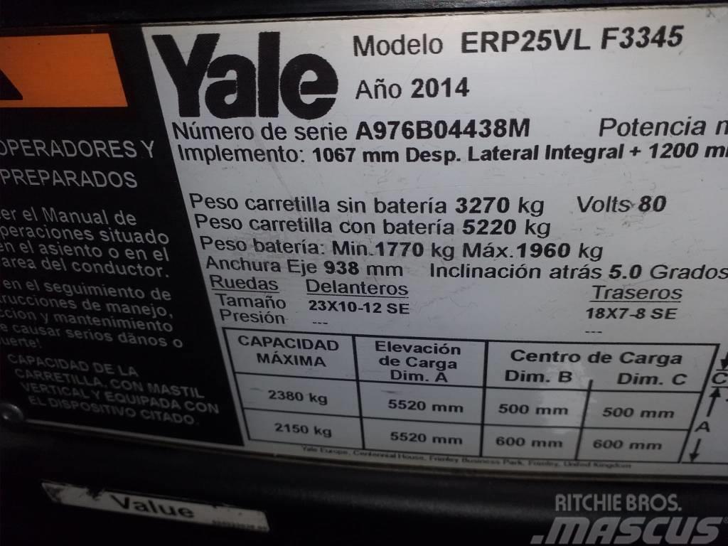 Yale ERP25VL Електронавантажувачі