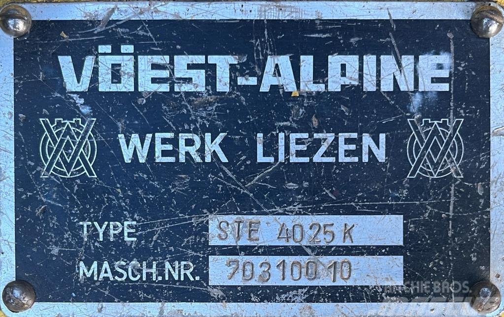 Vöest - Alpine STE 4025 K Установки для виготовлення заповнювача