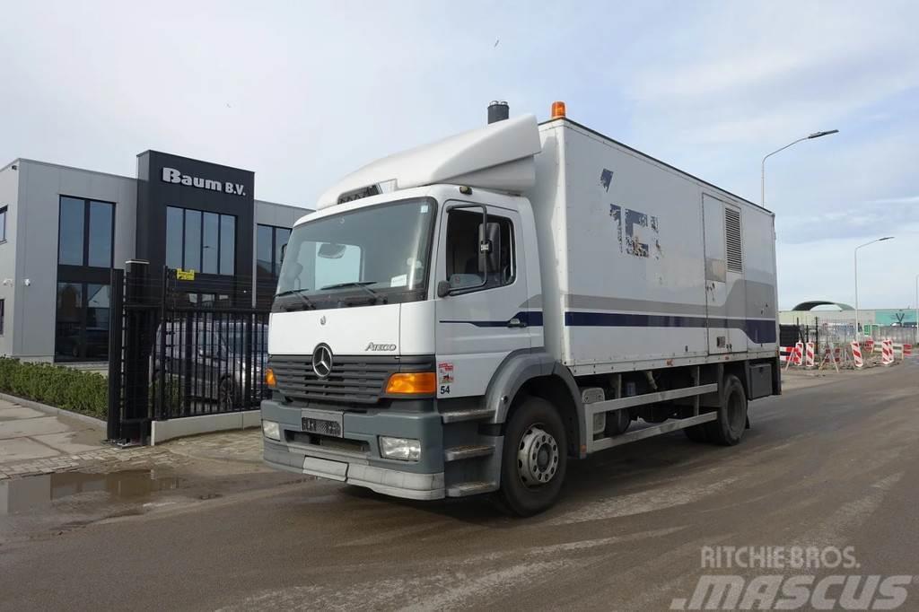 Mercedes-Benz ATEGO 1823 EURO 2 / STEEL / MANUAL GEARBOX !! Фургони