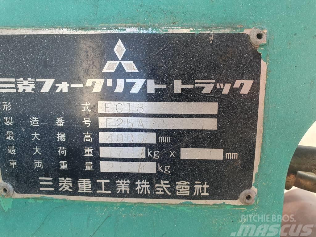 Mitsubishi FG18 Газові навантажувачі