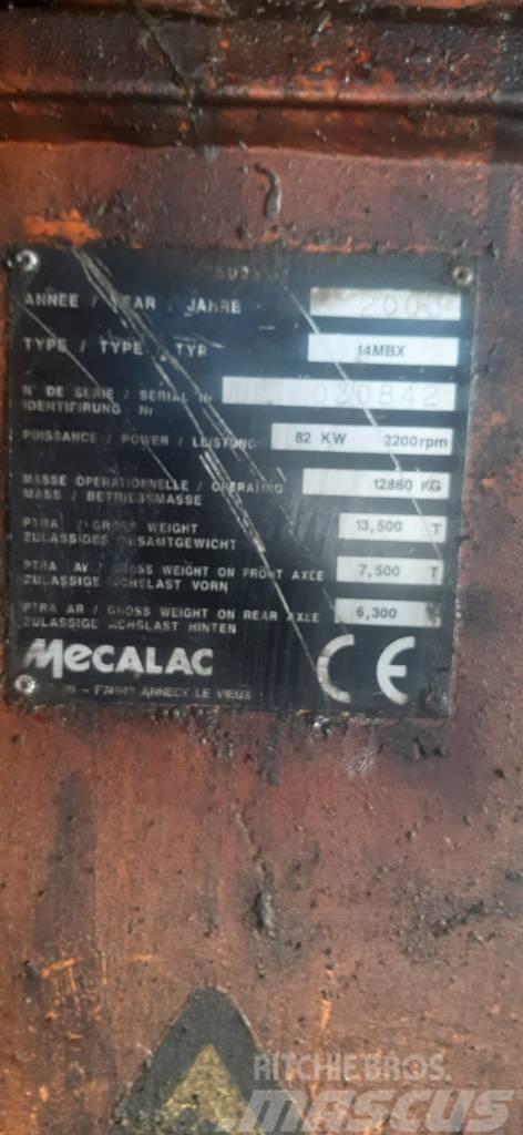 Mecalac 14MBXAR Rail Road Excavator Обладнання для залізних доріг