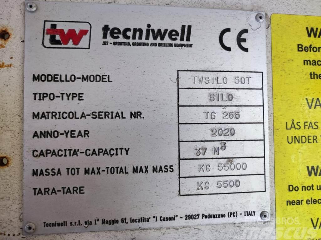  Techniwell TWSILO 50T HORIZONTAL STACKABLE SILO Зйомні кузови