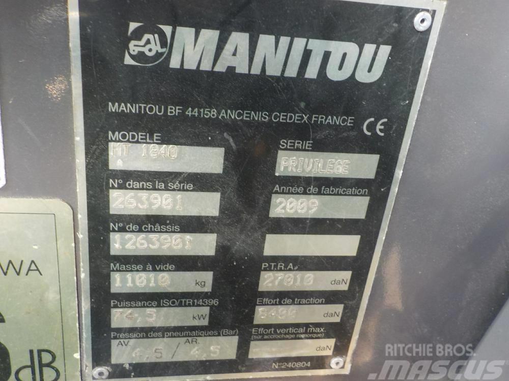 Manitou MT 1840 Телескопічні навантажувачі