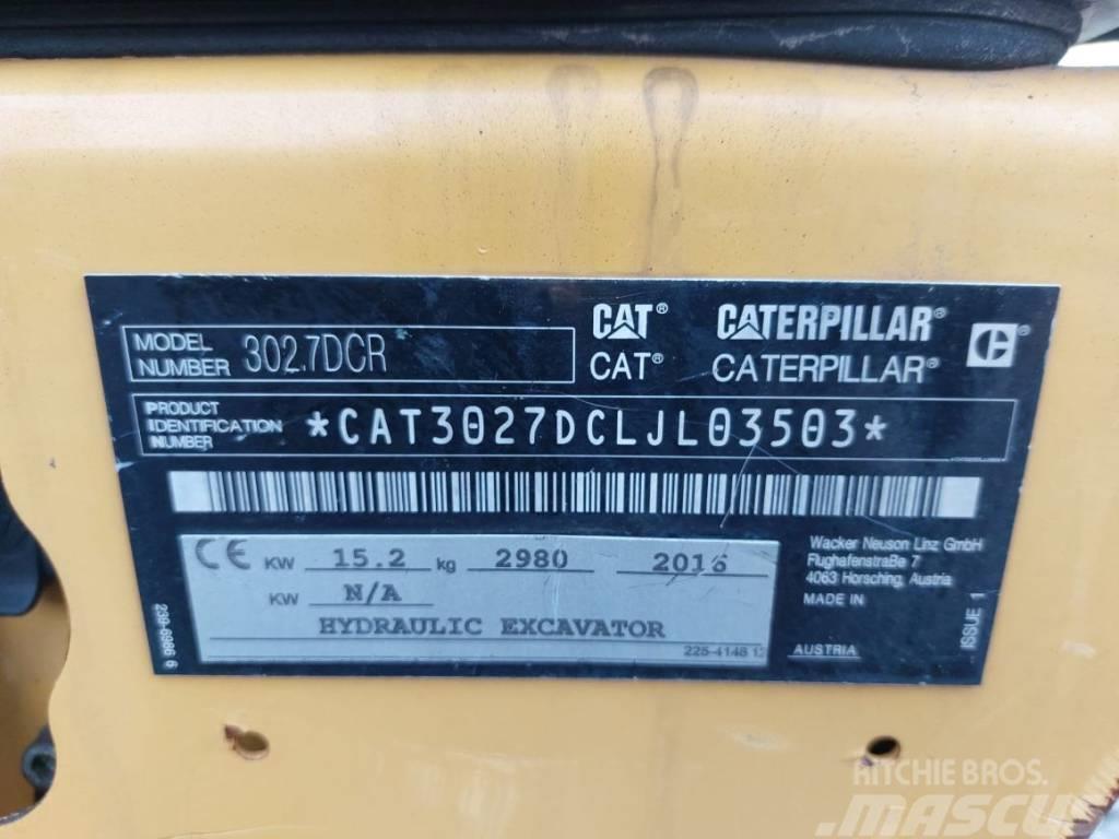 CAT 302.7 D CR Міні-екскаватори < 7т