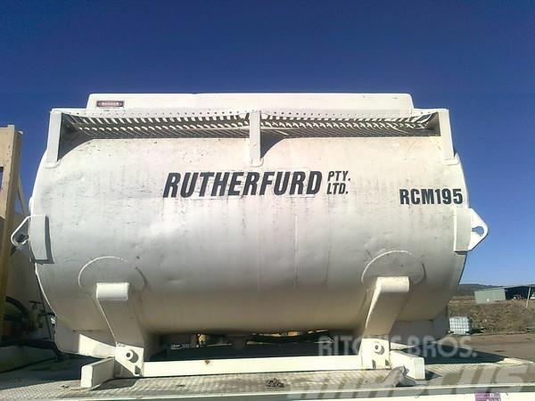 Rutherfurd Grout Mixing 2 x axle trailer Запчастини для бетонної техніки