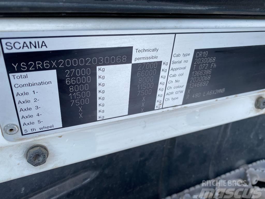 Scania R480 6x2 / RETARDER / HYDRAULICS Тягачі
