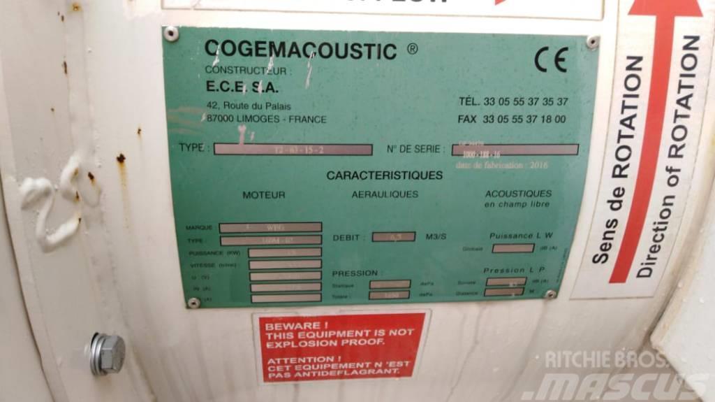  COGEMACOUSTIC T2-63.15 tunnel ventilator Інша підземна техніка
