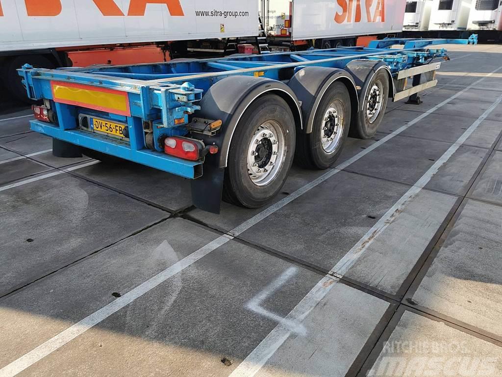 Van Hool MULTI HIGH CUBE mb disc brakes Напівпричепи для перевезення контейнерів