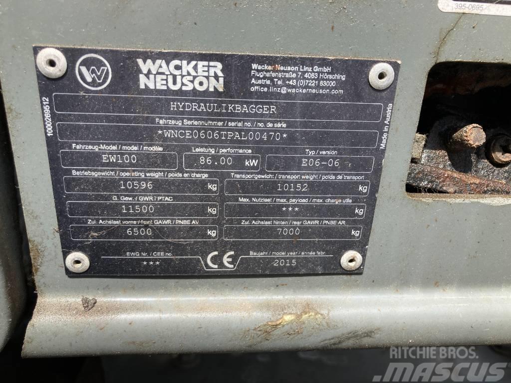 Wacker Neuson EW 100 Колісні екскаватори