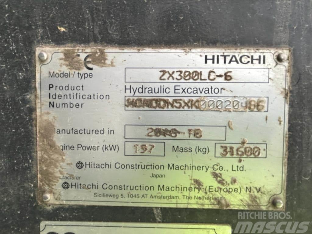 Hitachi ZX 300 LC-6 Гусеничні екскаватори