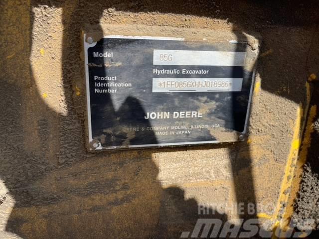John Deere 85G Міні-екскаватори < 7т