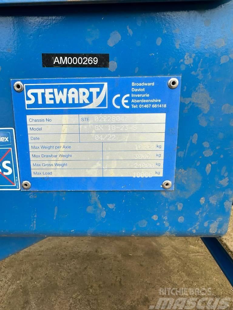  STEWART GX18-23S TRAILER Причепи перевантажувачі зерна