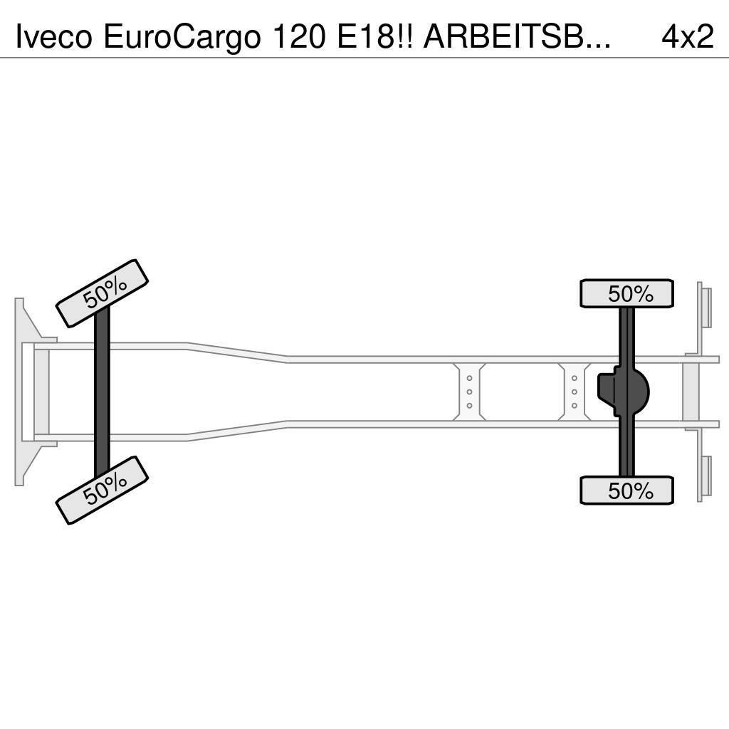 Iveco EuroCargo 120 E18!! ARBEITSBUHNE/SKYWORKER/HOOGWER Автовишки на базі вантажівки