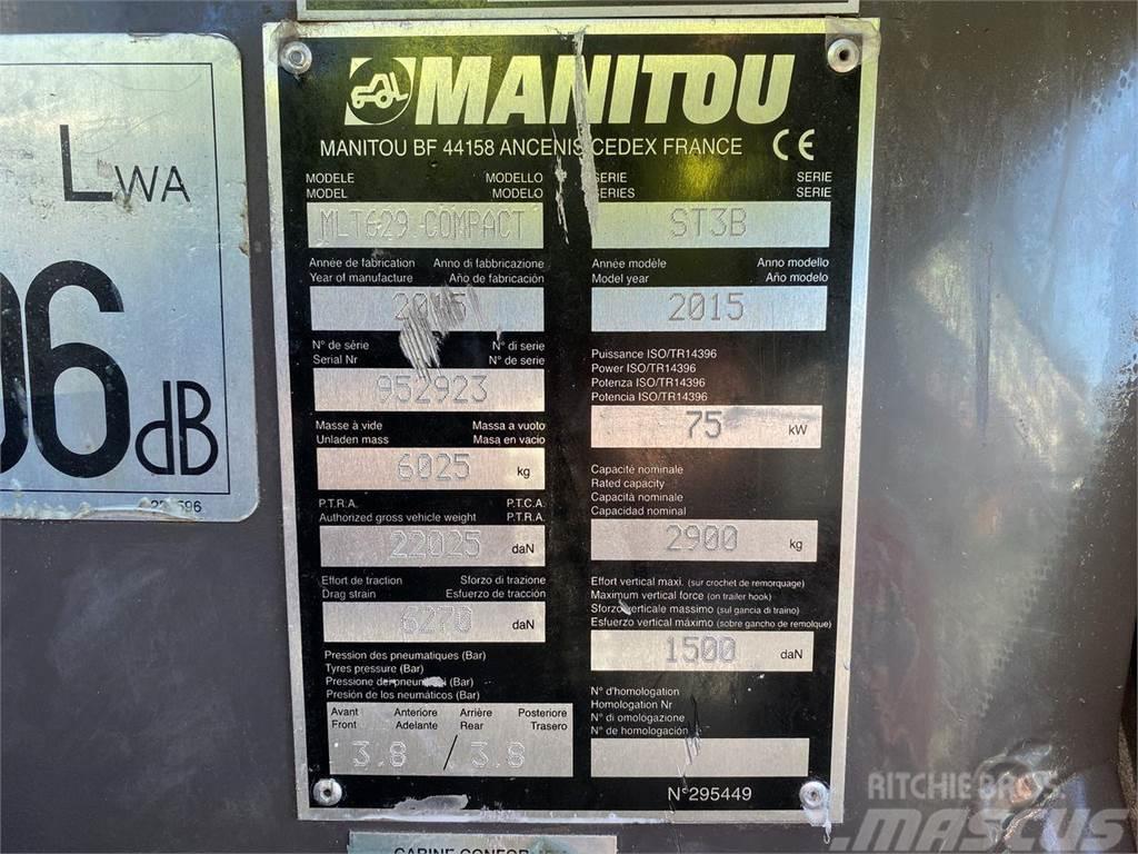 Manitou MLT629-20C PREMIUM Телескопічний навантажувач