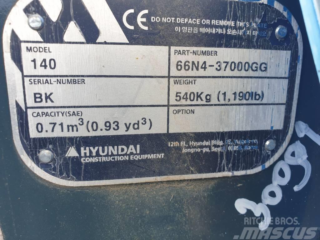 Hyundai Excavator digging bucket 140 66N4-37000GG Ковші