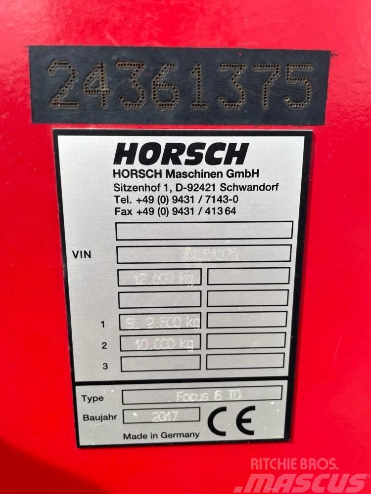 Horsch Focus 6 TD Комбіновані сівалки