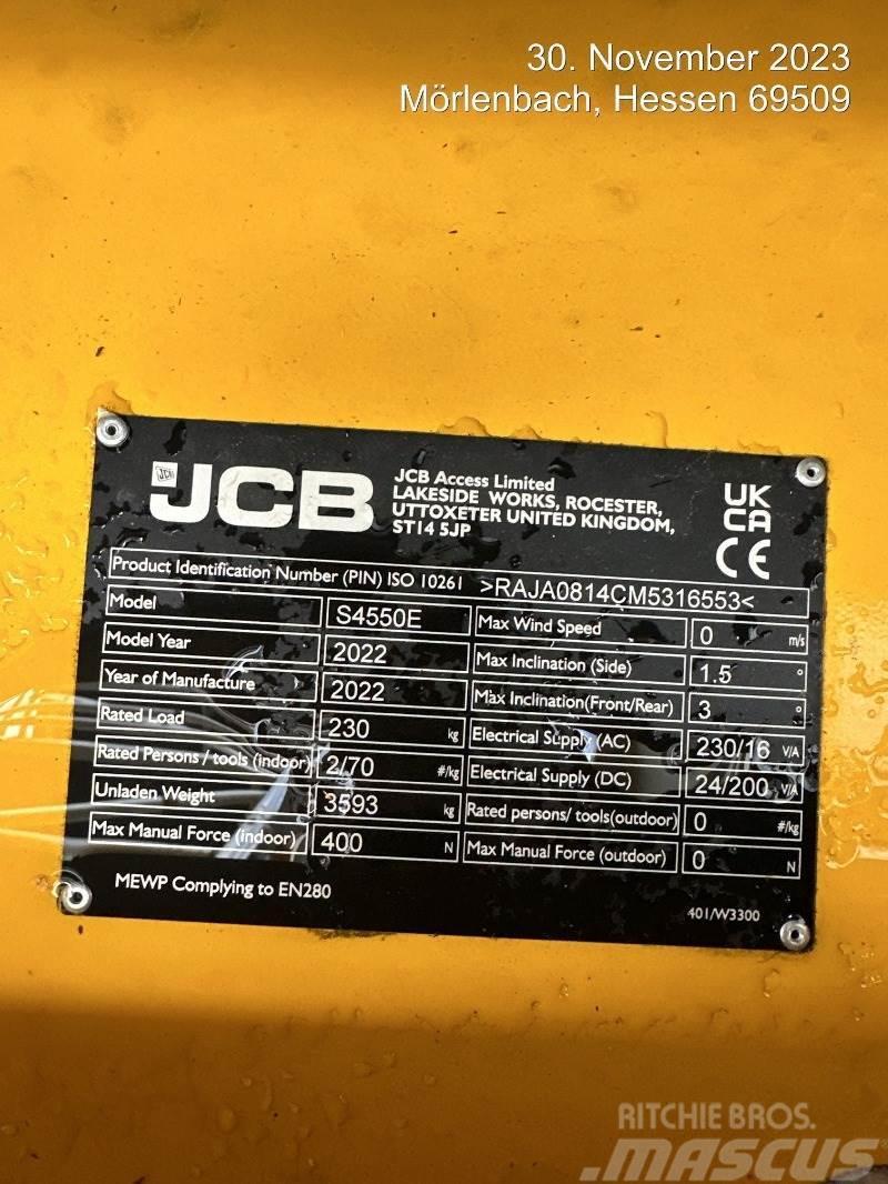 JCB S4550E Підйомники-ножиці