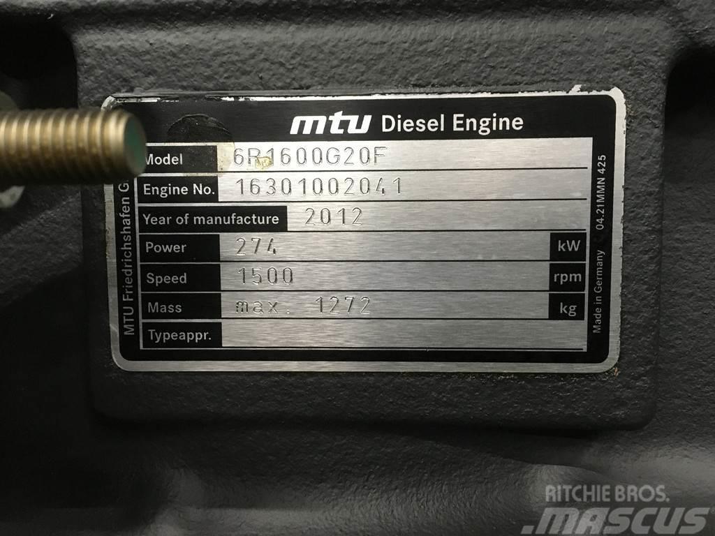 MTU 6R1600 G20F NEW Двигуни