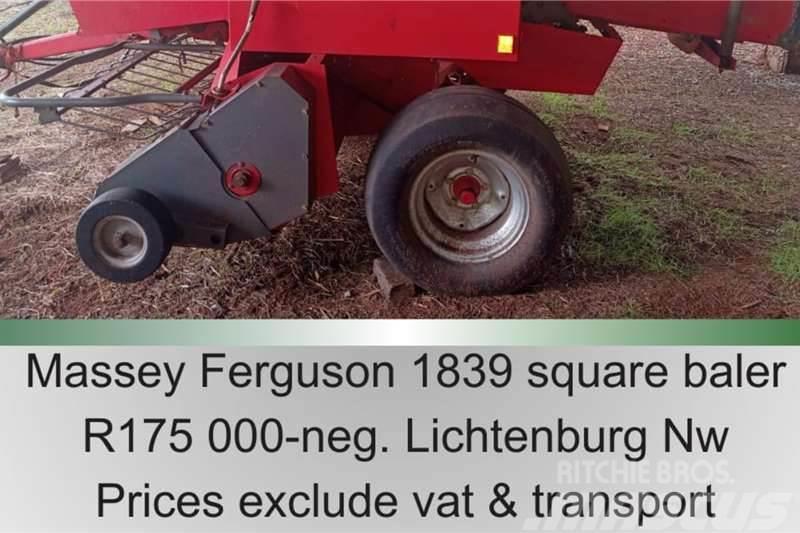 Massey Ferguson 1839 Вантажівки / спеціальні