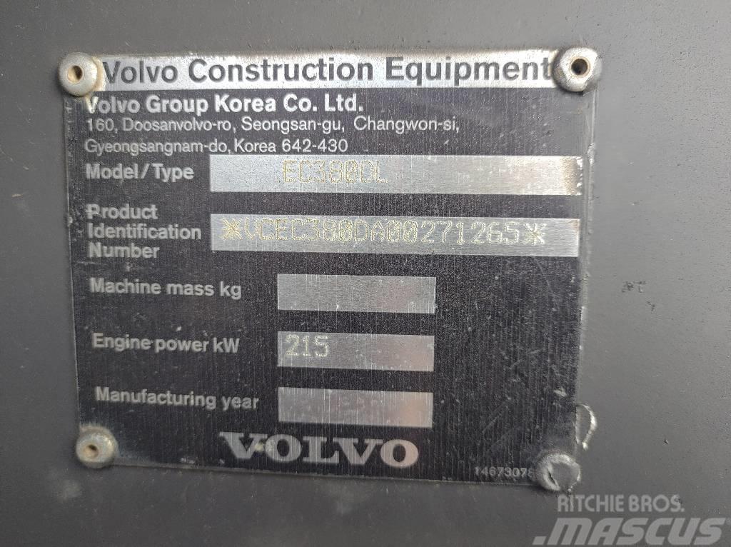 Volvo EC380DL Гусеничні екскаватори