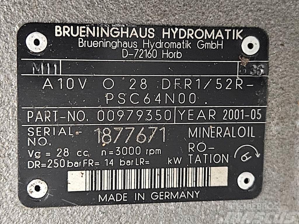 Brueninghaus Hydromatik A10VO28DFR1/52R-Load sensing pump Гідравліка