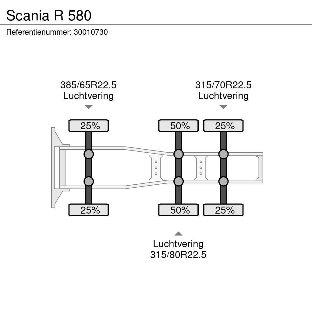 Scania R 580 Тягачі
