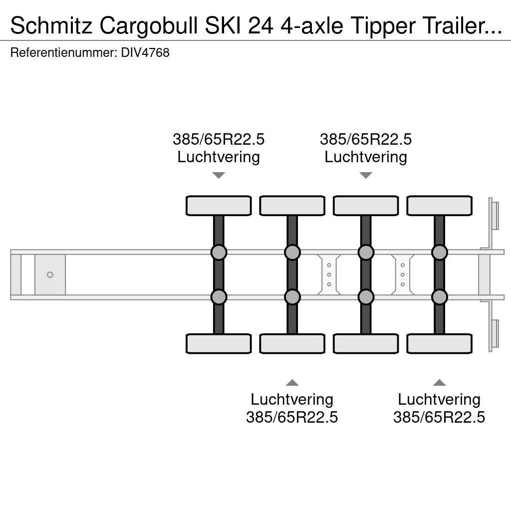 Schmitz Cargobull SKI 24 4-axle Tipper Trailer (4 units) Напівпричепи-самоскиди