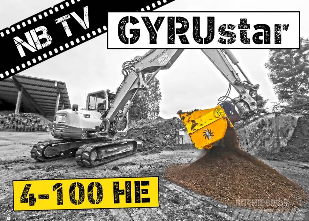 Gyru-Star 4-100HE | Siebschaufel Bagger ab 7 t Просівні ковші