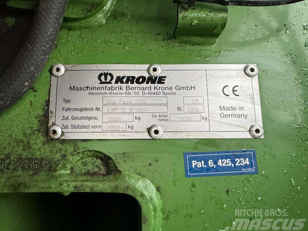 Krone Big Pack 1290 XC Тюкові прес-підбирачі