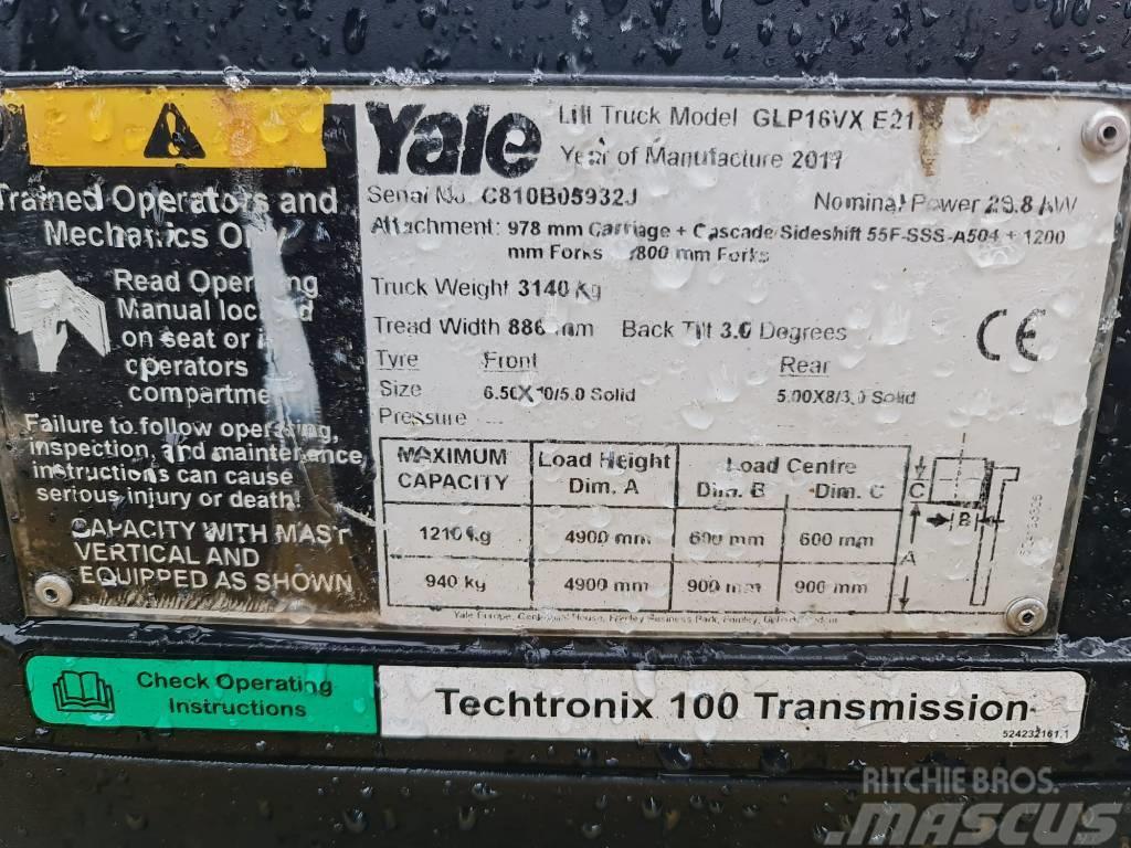 Yale GLP16VX Газові навантажувачі