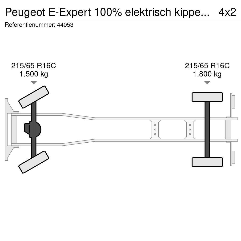 Peugeot E-Expert 100% elektrisch kippende zijlader Сміттєвози