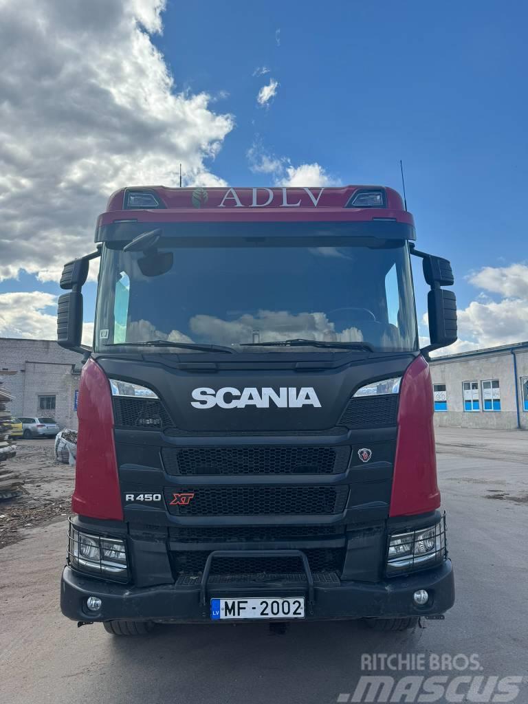 Scania R 450 Вантажівки з гаковим підйомом