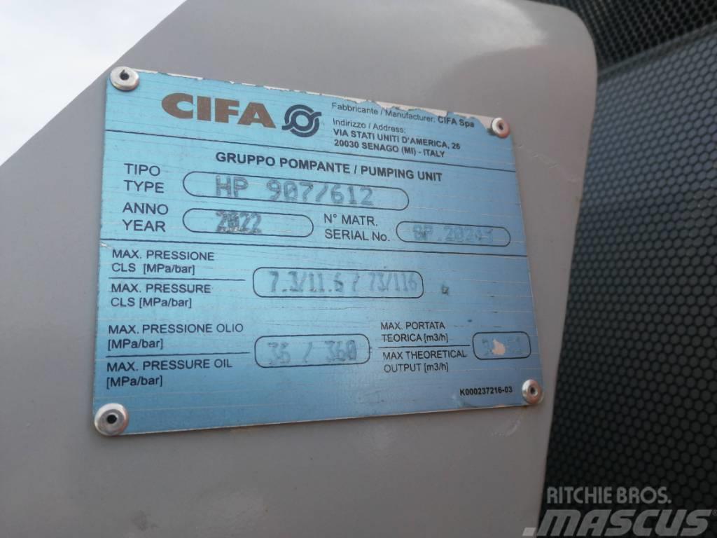 Cifa PC 907/612 D8 Бетонні розподільні буми