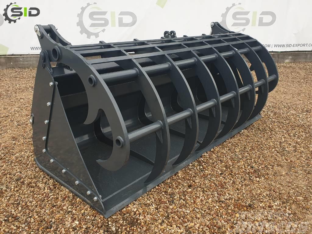 SID Grab bucket crocodile / Cupa greifer Запчастини та додаткове обладнання для фронтальних навантажувачів