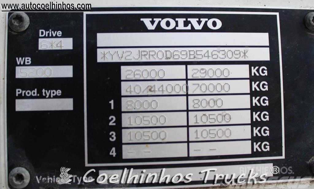 Volvo FM13 - 360 + Hiab 166XS-5 Вантажівки-платформи/бокове розвантаження