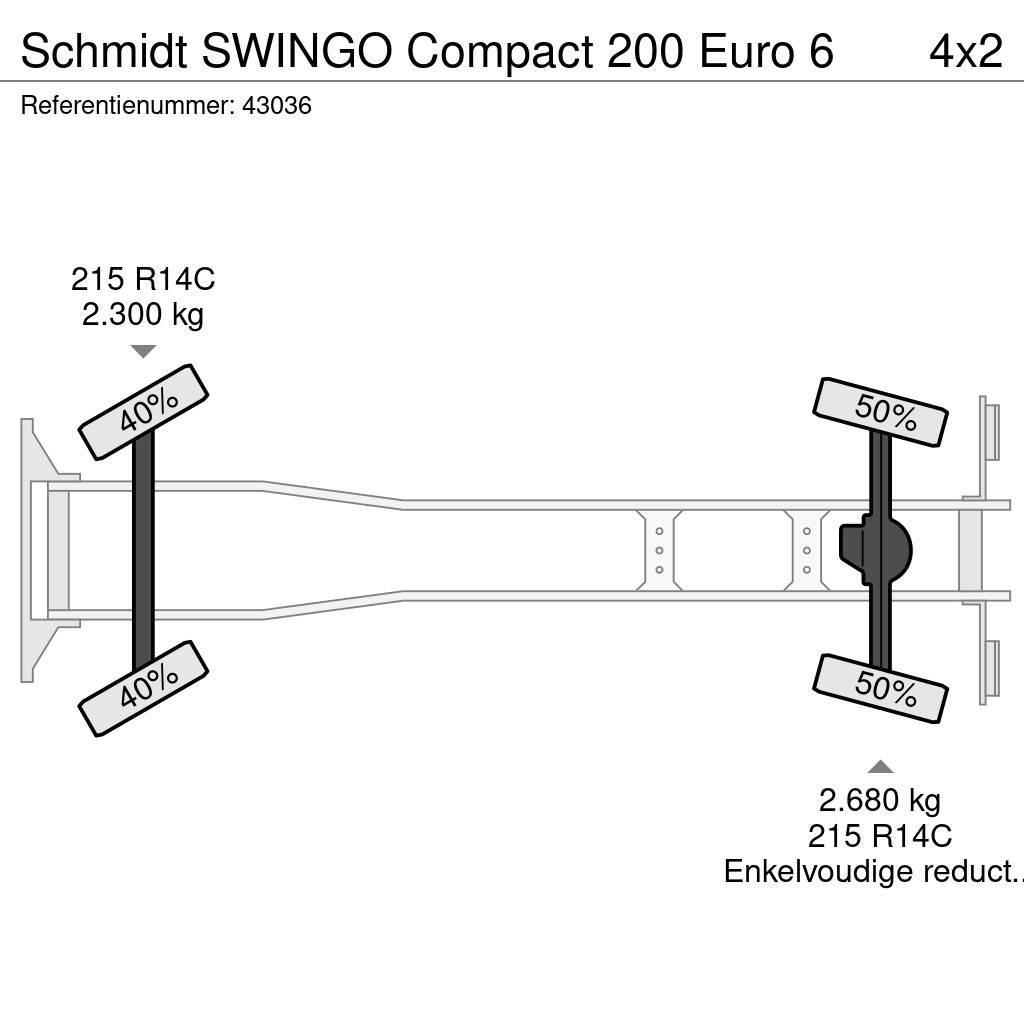 Schmidt SWINGO Compact 200 Euro 6 Прибиральні машини