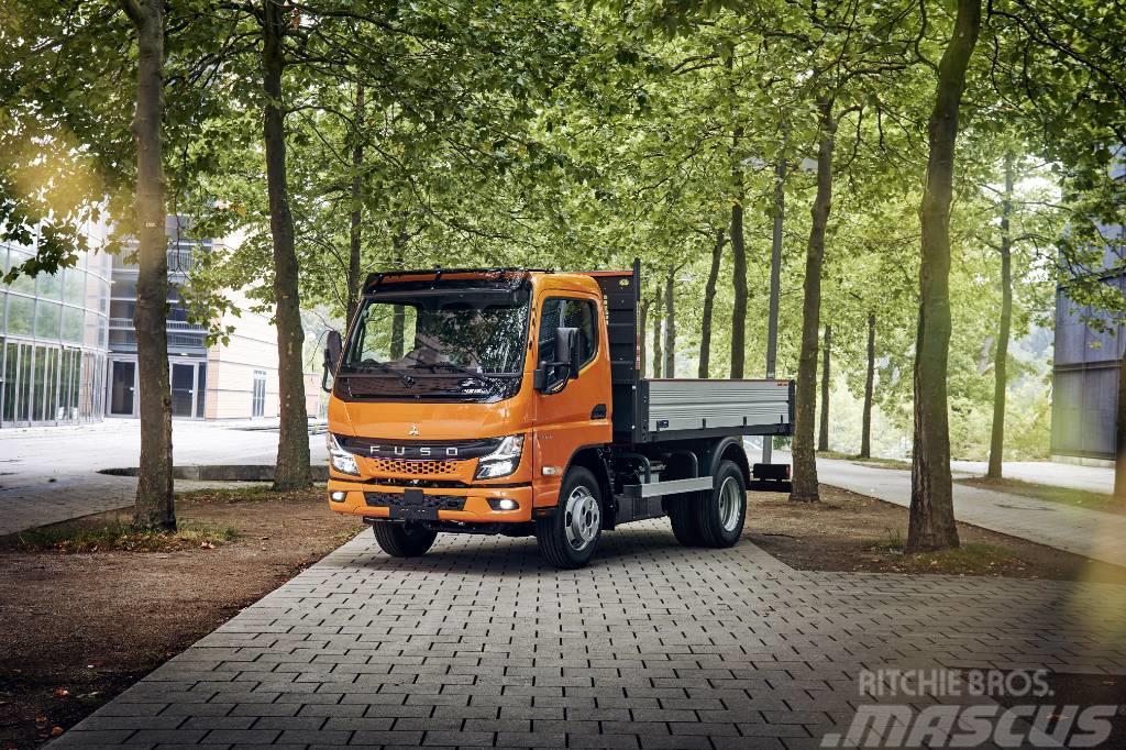 Fuso eCanter 4,25t med 100% eldrift Вантажівки-платформи/бокове розвантаження