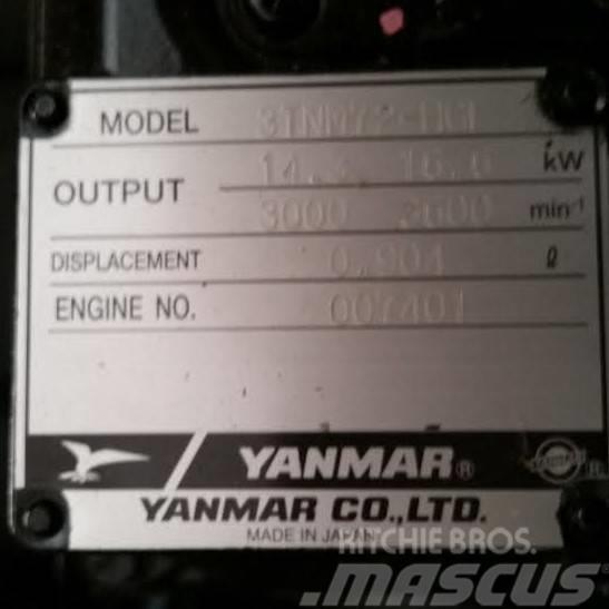 Yanmar 3TNM72 Інше обладнання