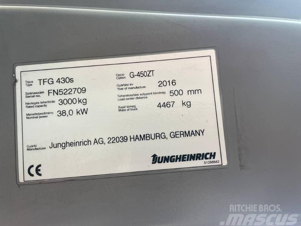 Jungheinrich TFG 430s Газові навантажувачі