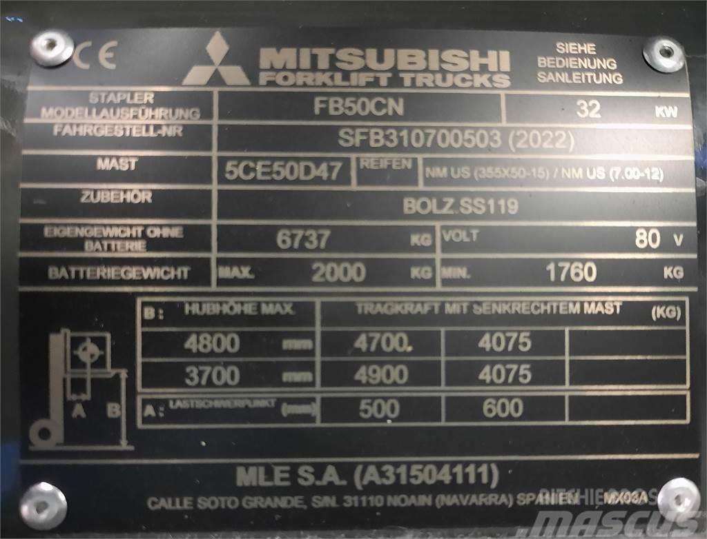 Mitsubishi FB50CN Електронавантажувачі