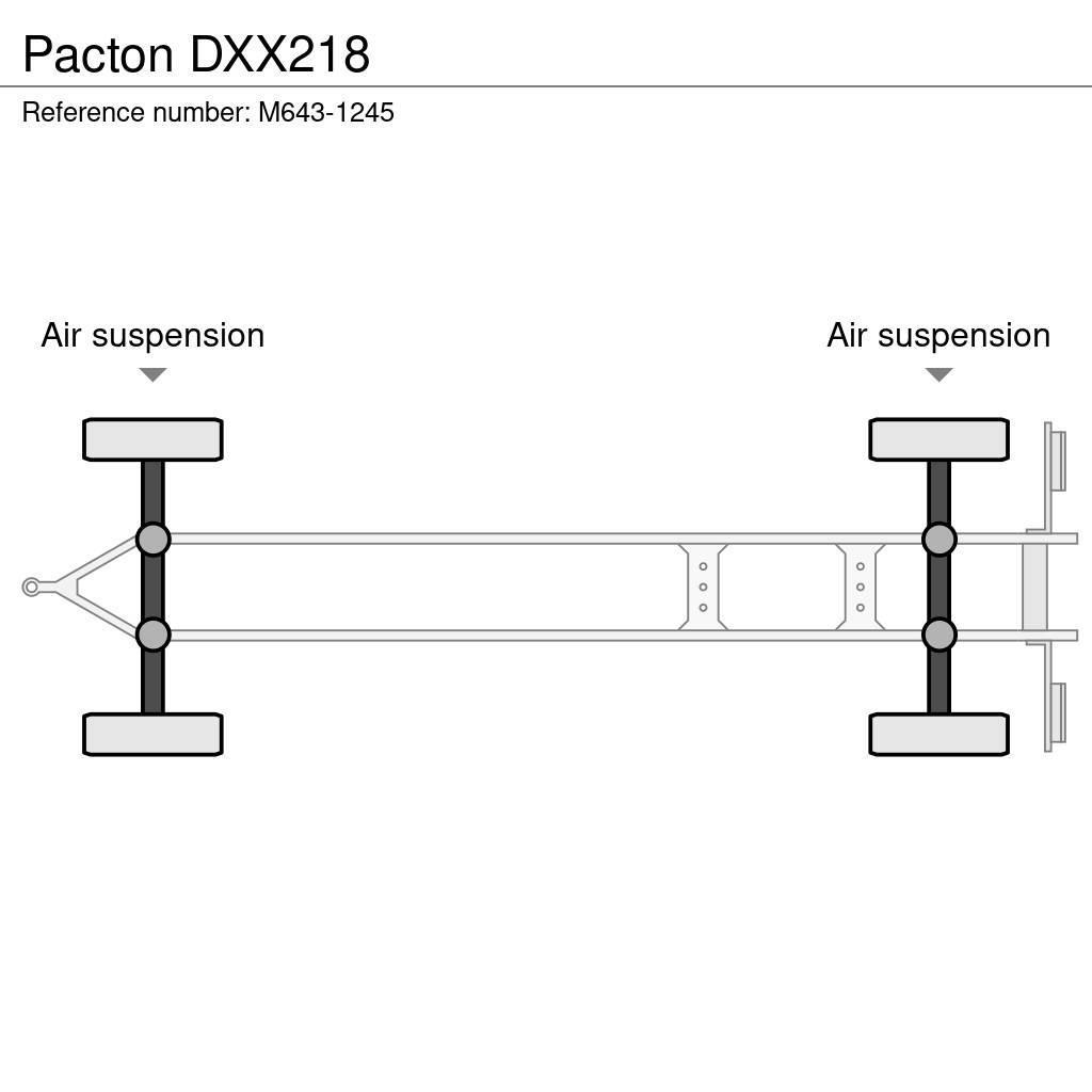 Pacton DXX218 Транспортні візки